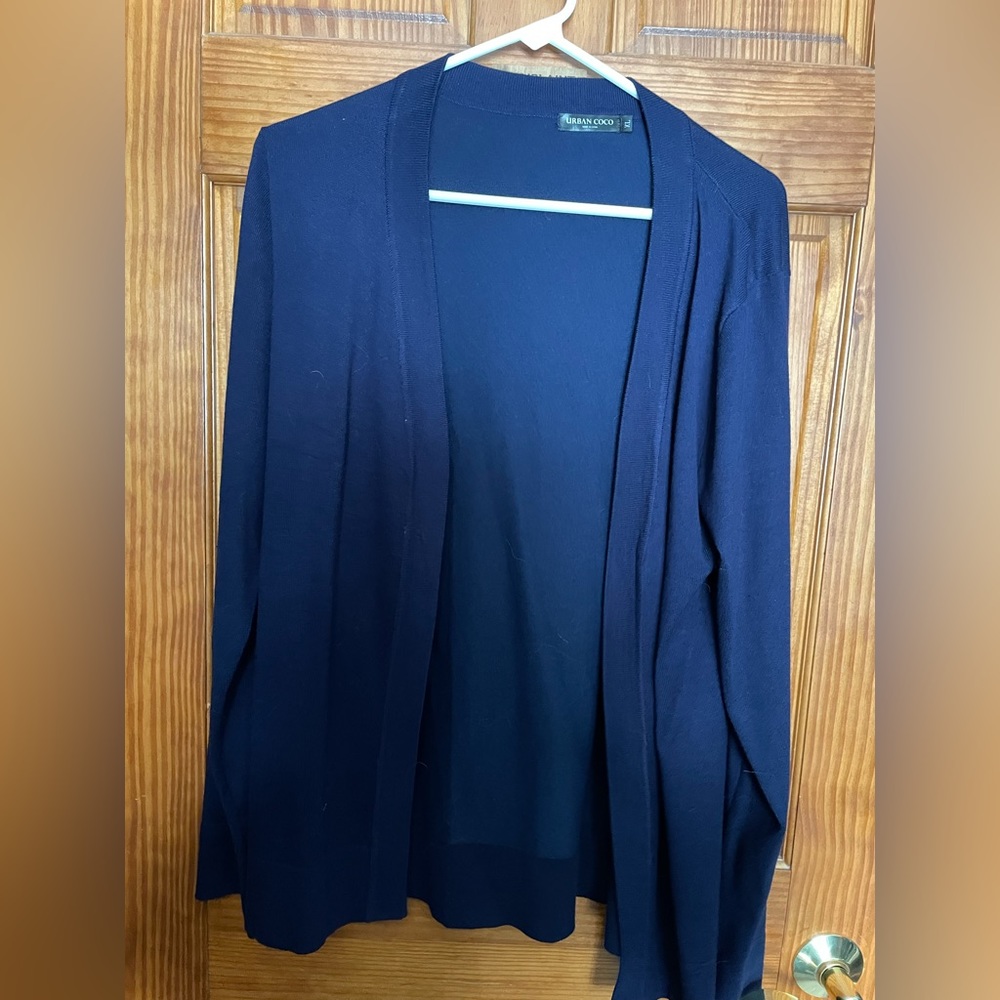 XL Navy blue cardigan